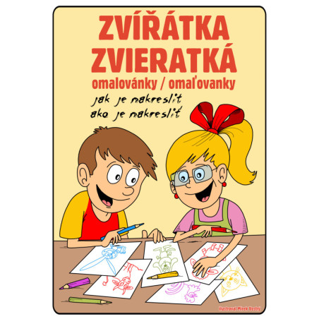 Omalovánky LUX  - Jak nakreslit zvířátka