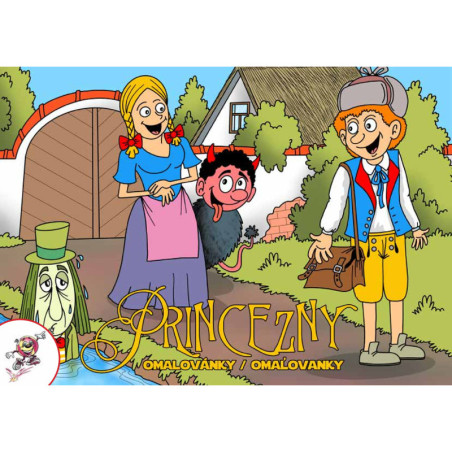 Omalovánky LUX  - Princezny