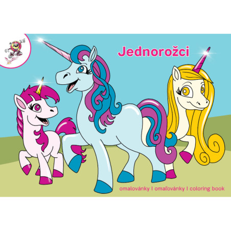 Omalovánky LUX  - Jednorožci