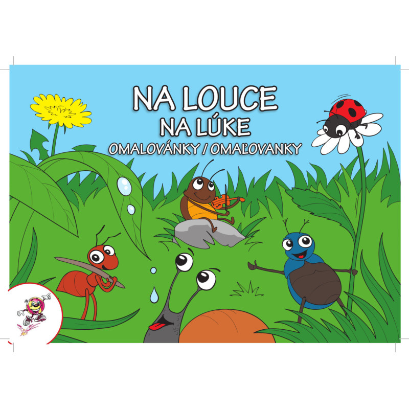 Omalovánky LUX  - Na louce