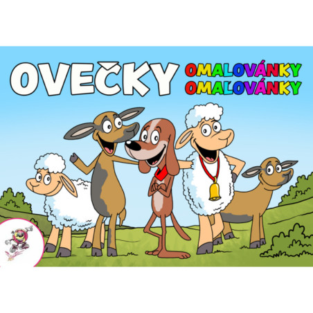 Omalovánky LUX  - Ovečky