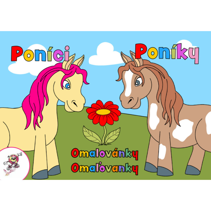 Omalovánky LUX  - Poníci