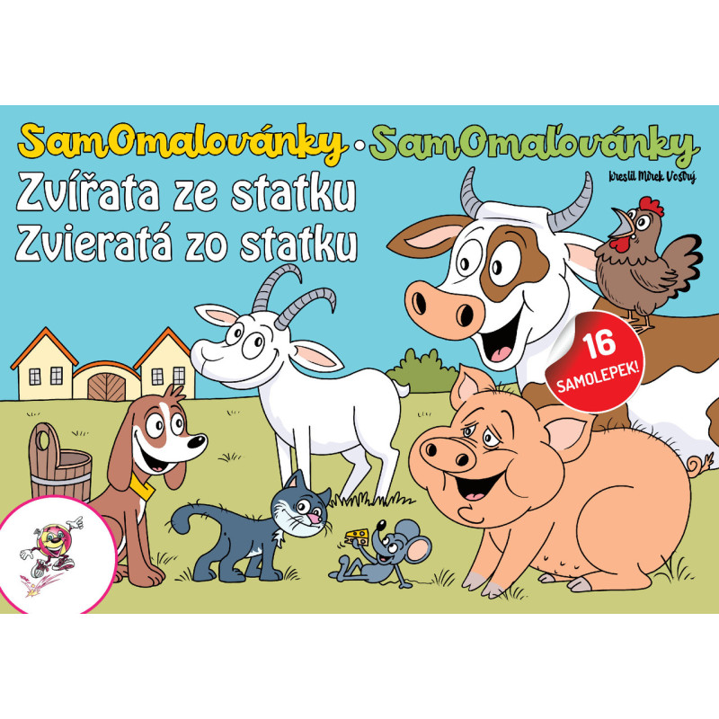 SamOmalovánky  - Zvířata ze statku