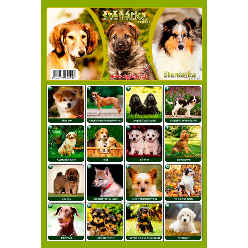 Fauna  - Štěňátka