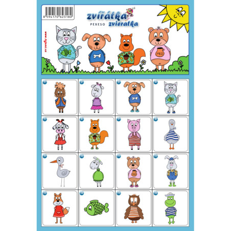 Kreslené  - Zvířátka