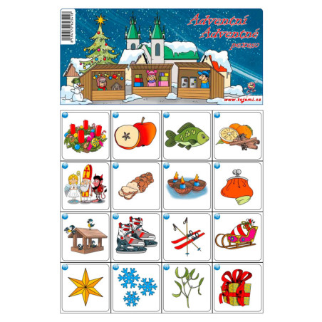 Kreslené  - Adventní