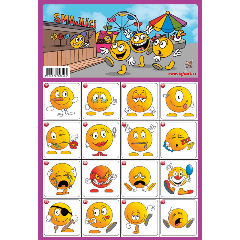 Kreslené  - Smajlíci