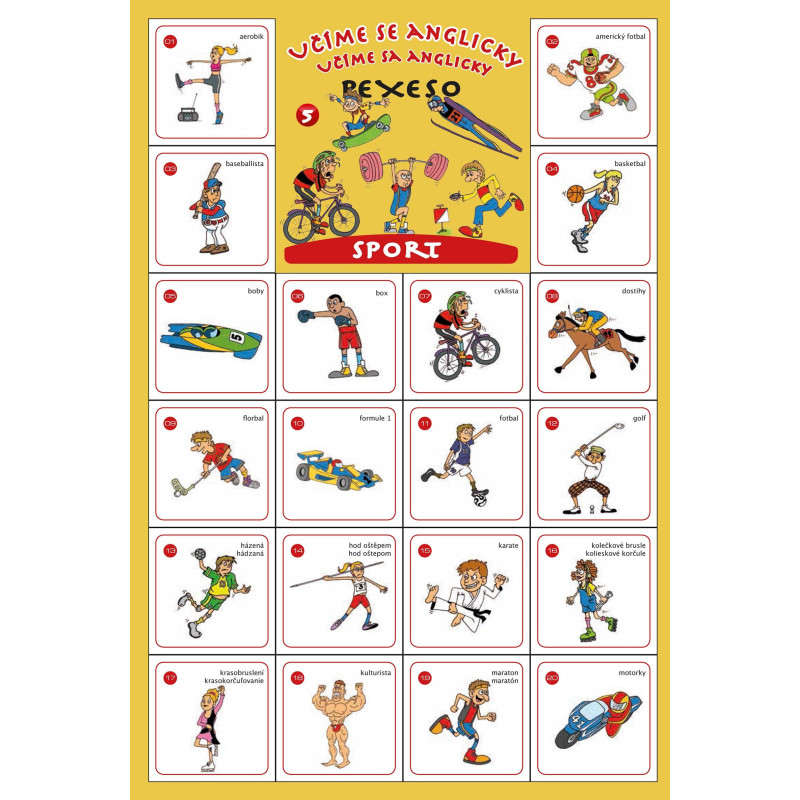 Angličtina 5 - Sports
