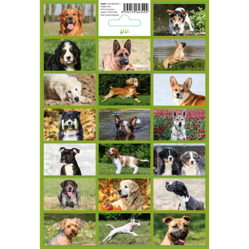 Samolepky - Psi