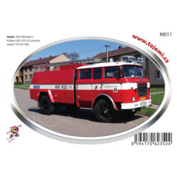 Samolepka   M011 -  Škoda 706 RTHP CAS25 75×54mm