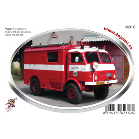 Samolepka  M016 - Tatra 805 75×54mm