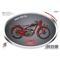 Samolepka M004 - Jawa 350 SV 120×77mm