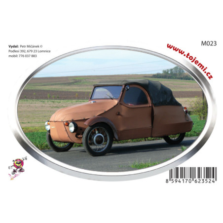 Samolepka M023 - Velorex 120×77mm