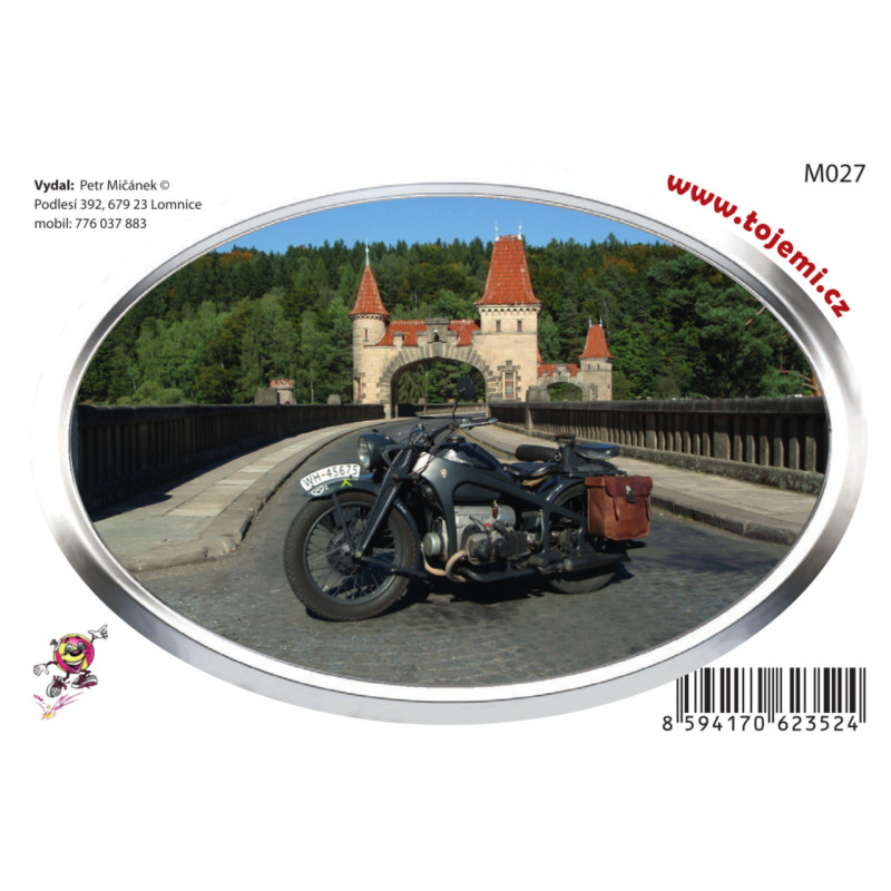 Samolepka M027 - TBD 120×77mm