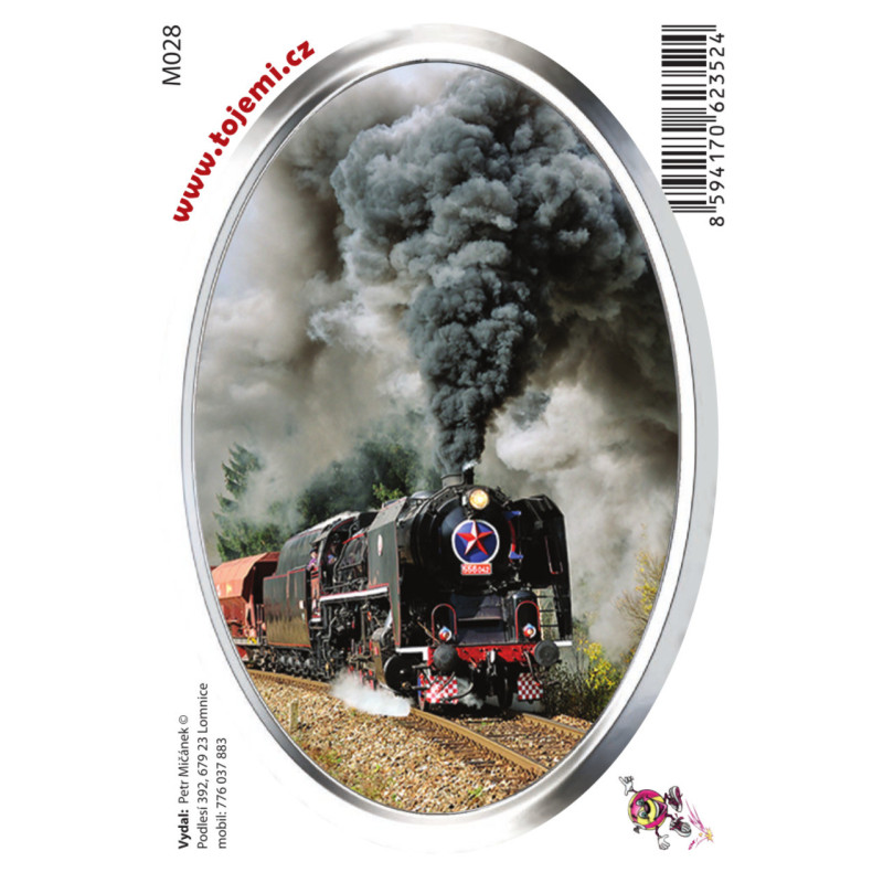 Samolepka  M028 - Štokr 556 75×54mm