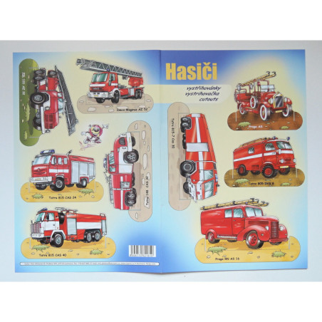 Vystřihovánky - Hasiči