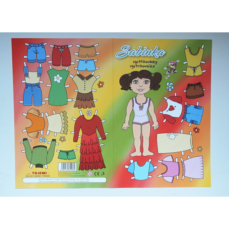 Vystřihovánky - Sabinka