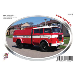 Samolepka M011 -  Škoda 706 RTHP CAS25 120×77mm