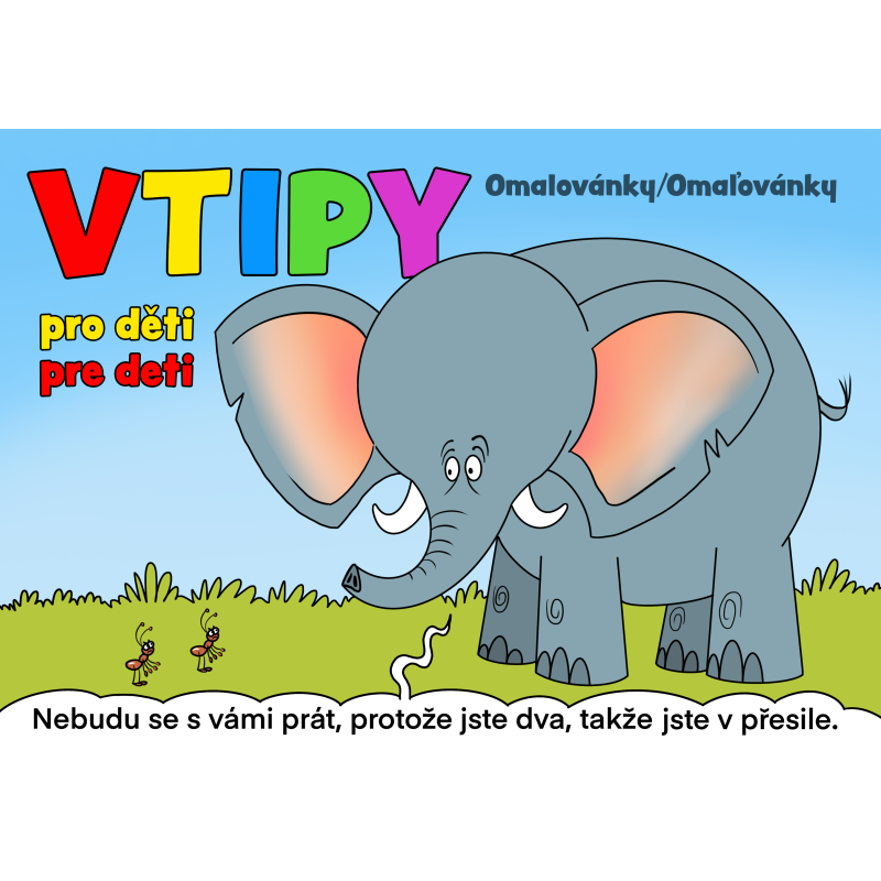 Omalovánky LUX - Vtipy