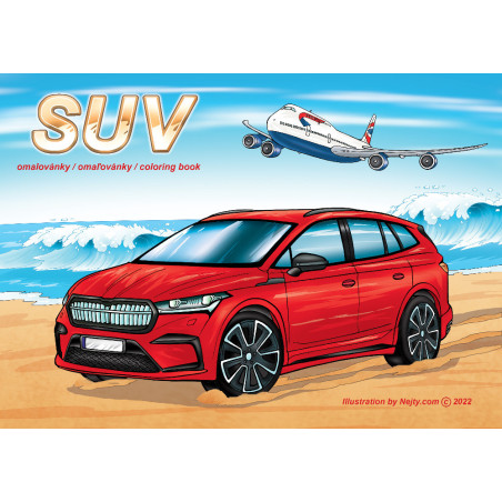 Omalovánky LUX - SUV