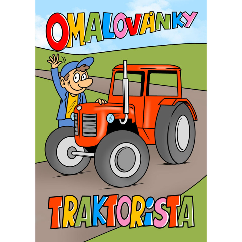 Omalovánky LUX - Traktorista