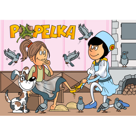 Omalovánky - Popelka