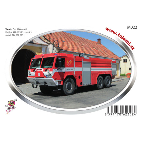 Samolepka M022 - Tatra CAS 30 120×77mm