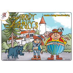 Omalovánky . Hrady zámky 3