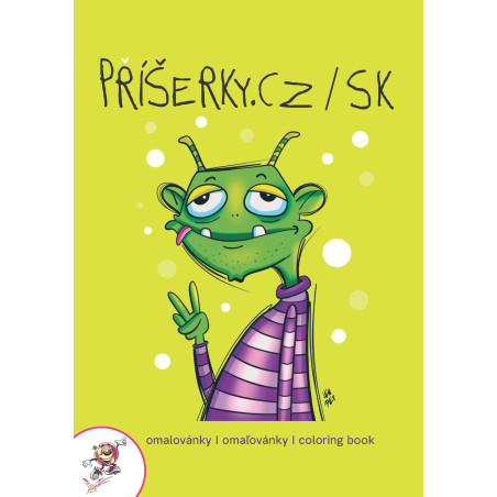 Omalovánky LUX - Příšerky