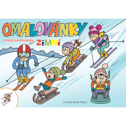 Omalovánky LUX - Zimní