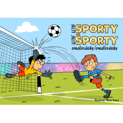 Omalovánky LUX - Letní sporty