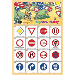 Naučná pexesa - Dopravní značky