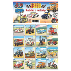 Kreslené  - Auta a Motorky