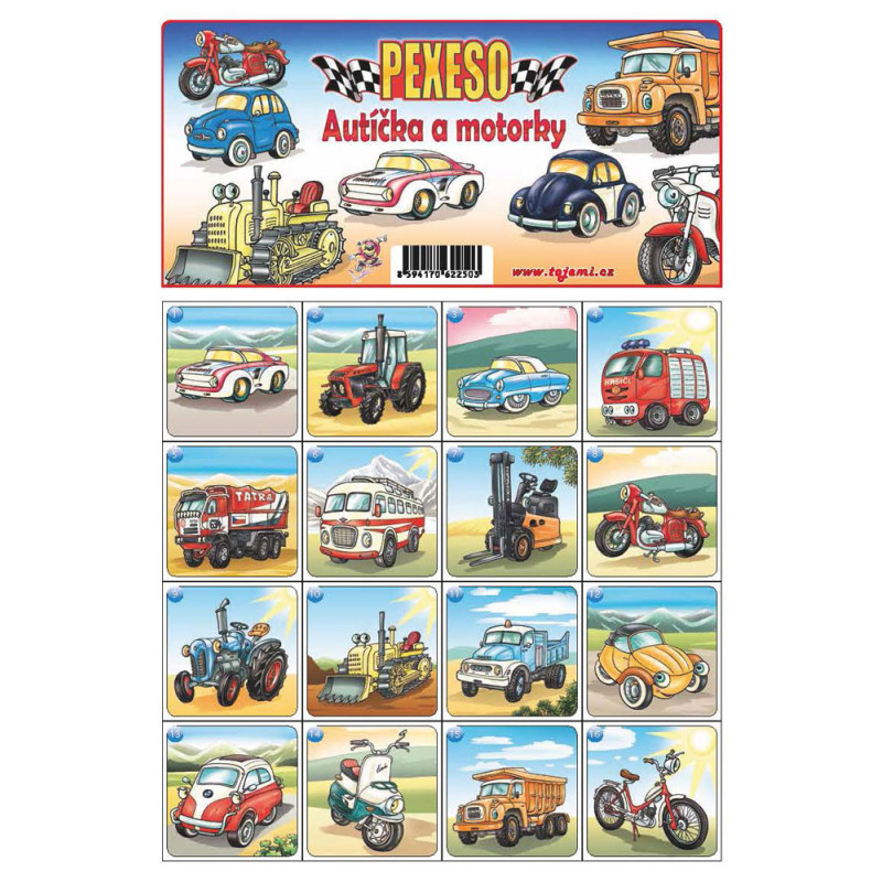 Kreslené  - Auta a Motorky