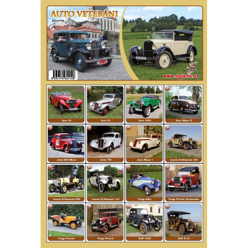 Veteráni  - Auta