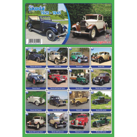 Veteráni  - Škoda  1 (1925-1945)