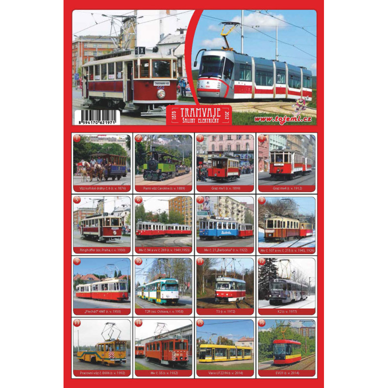 Stroje  - Tramvaje