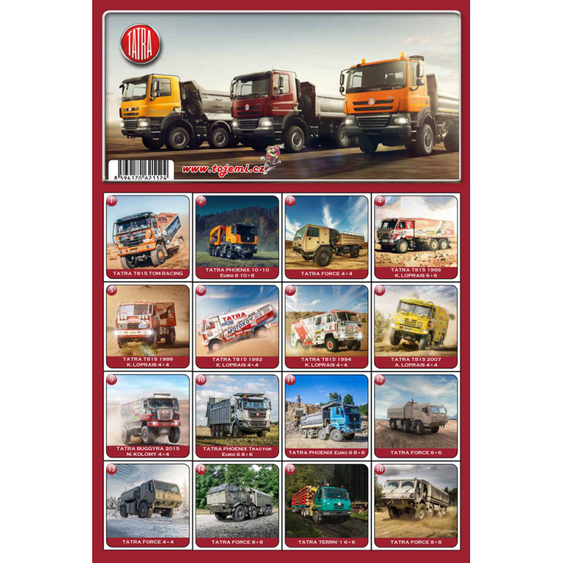 Pexeso - Tatra 2 - nákladní