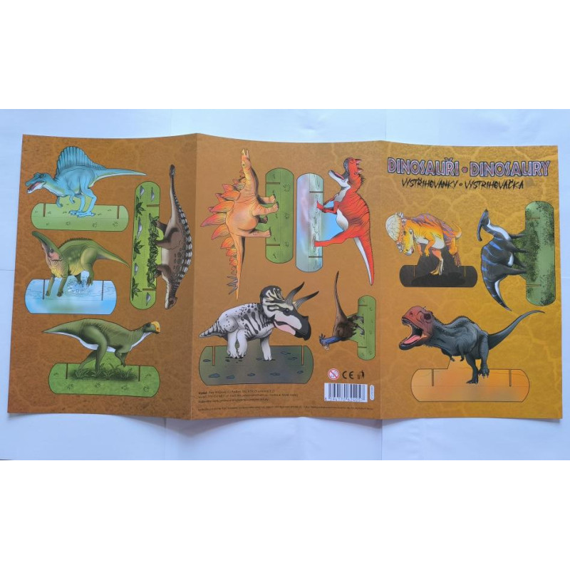 Vystřihovánky - Dinosauři