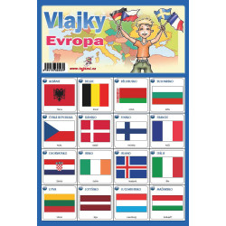 Naučná pexesa - Vlajky