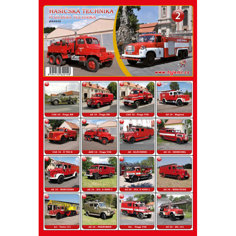Veteráni  - Hasičská technika 2