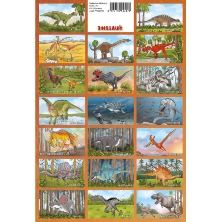 Samolepky - Dinosauři