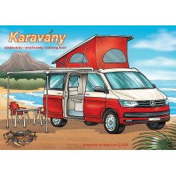 Omalovánky - Karavany