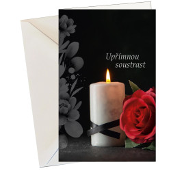 Kondolence - velká svíčka