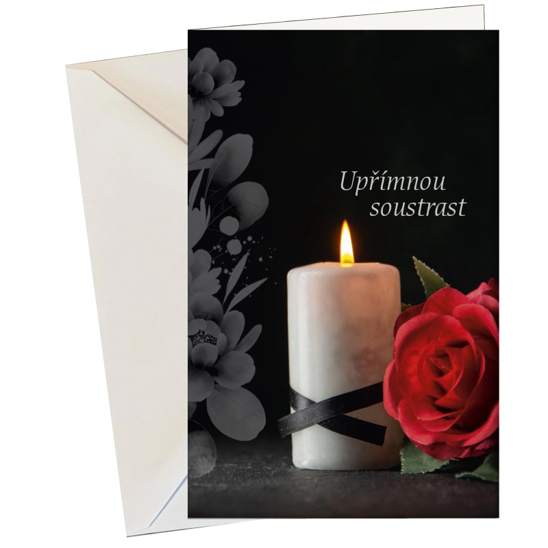Kondolence - velká svíčka