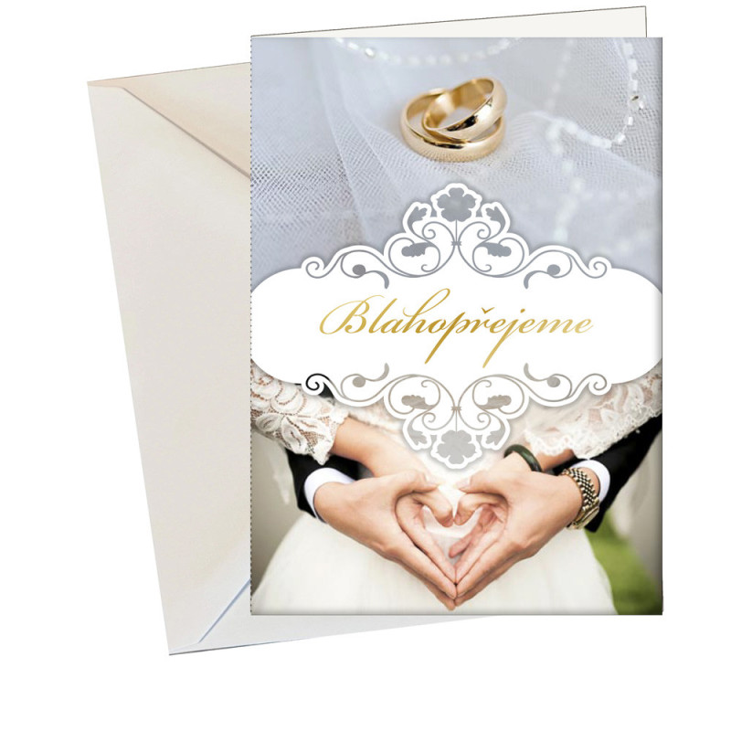 Svatební přání - ruce