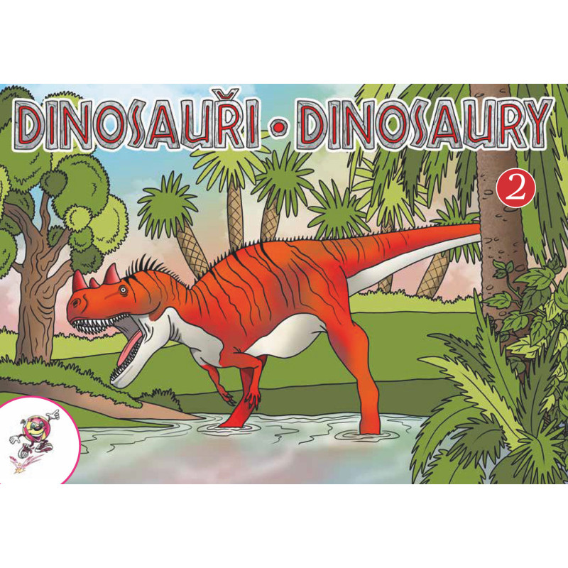 Omalovánky LUX - Dinosauři II
