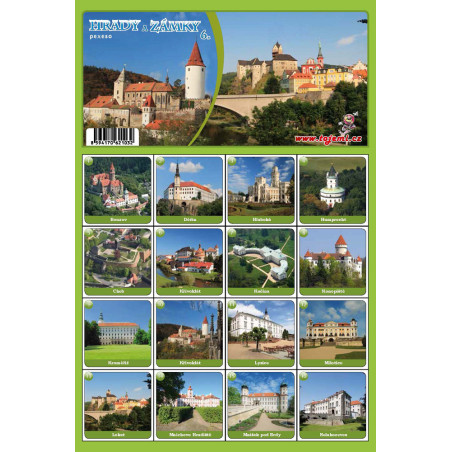 Pexeso Hrady zámky 6