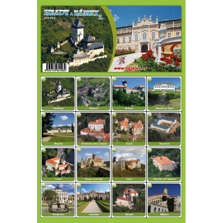 Pexeso - Hrady zámky 7