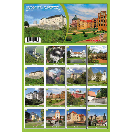 Pexeso - Hrady zámky 8